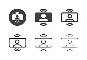 Video Conference Icons - Multi Series