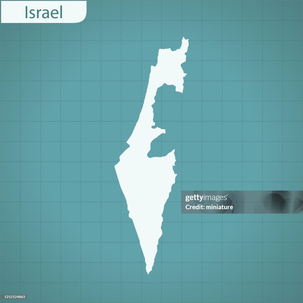 Israel Map Vector Israel Map High-Res Vector Graphic - Getty Images