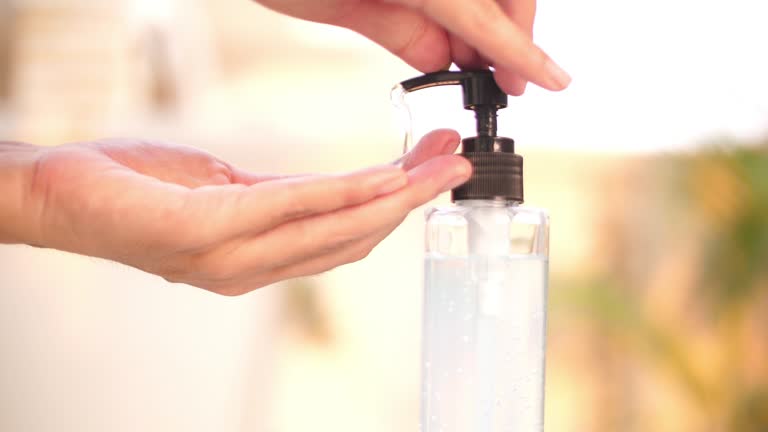 Using Hand Videos Using Hand Gel Videos and HD Footage - Getty Images