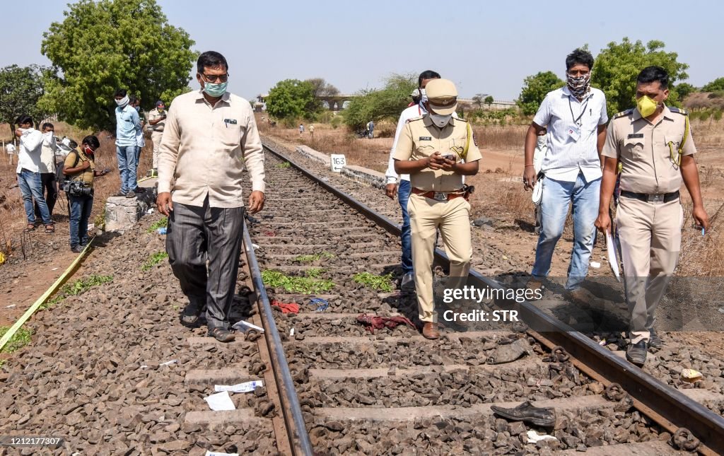 INDIA-ACCIDENT-MIGRANTS