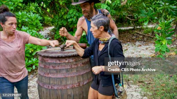 "The Penultimate Step of the War" - Sarah Lacina, Ben Driebergen and Denise Stapley on the two-hour Thirteenth episode of SURVIVOR: WINNERS AT WAR,...