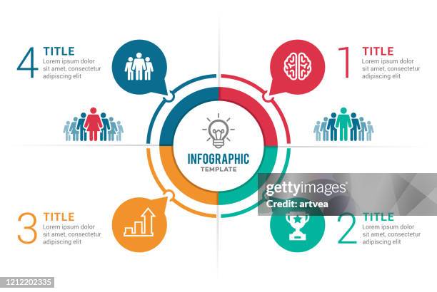 illustrazioni stock, clip art, cartoni animati e icone di tendenza di elementi infografici - tabella