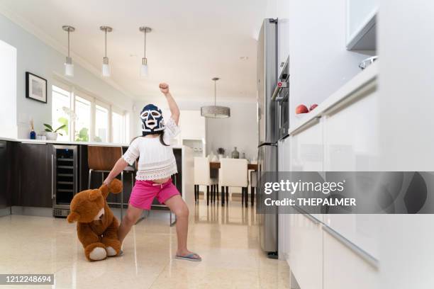 yes i'm the house champion - girl wrestling stock pictures, royalty-free photos & images