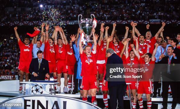 Uefa Champions League Milan 2001 Trophy Photos and Premium High Res