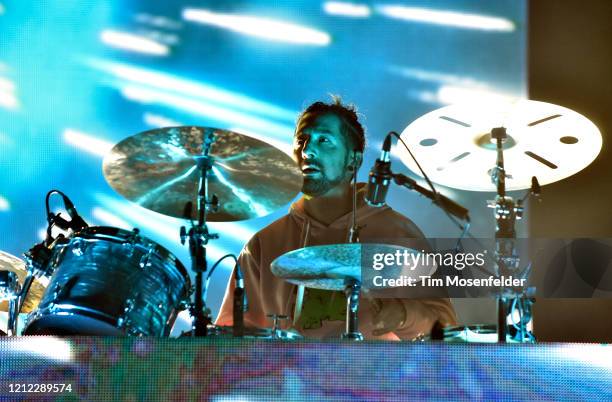 Jeremy Salken of Big Gigantic performs during the 2020 Okeechobee Music Festival at Sunshine Grove on March 06, 2020 in Okeechobee, Florida.