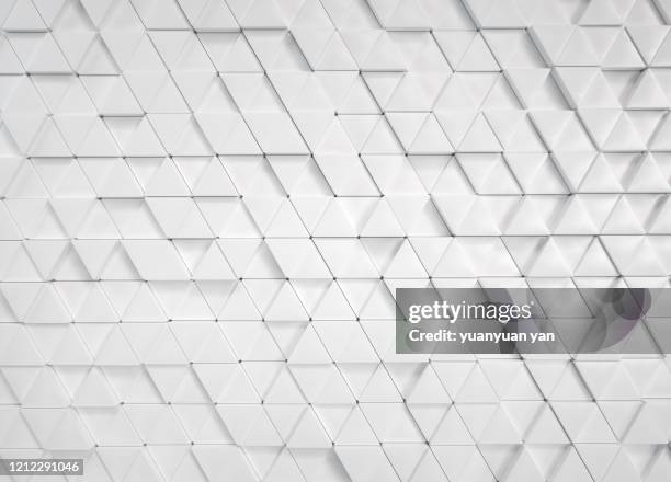 3d rendering triangle abstract background - ローポリモデリング ストックフォ��トと画像