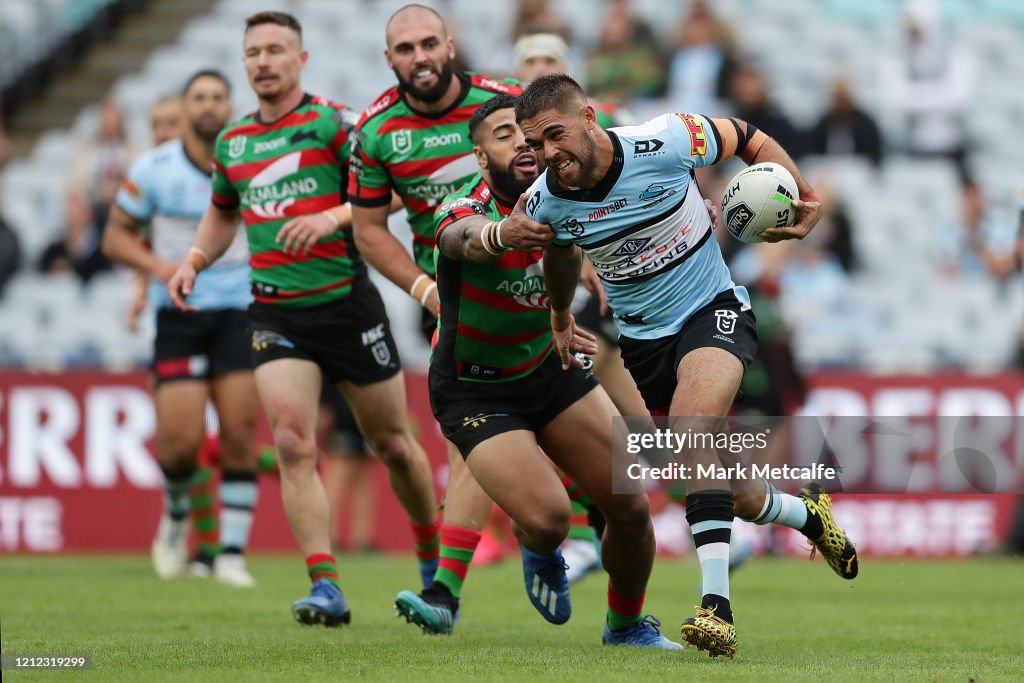 NRL Rd 1 - Rabbitohs v Sharks