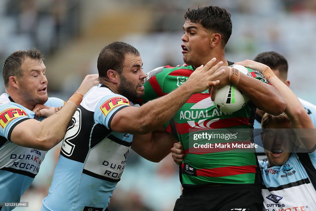 NRL Rd 1 - Rabbitohs v Sharks