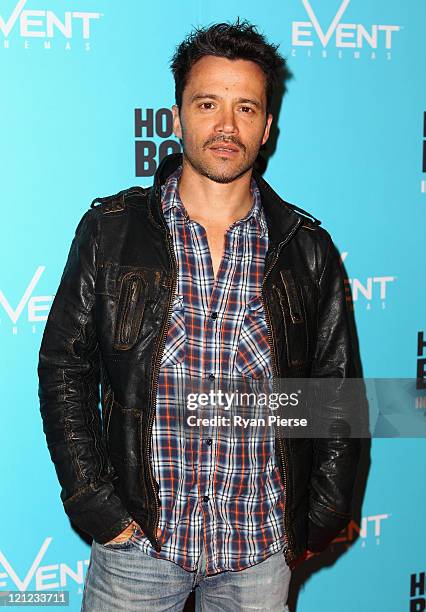 Damien Walshe-Howling arrives at the Sydney premiere of "Horrible Bosses" on August 16, 2011 in Sydney, Australia.