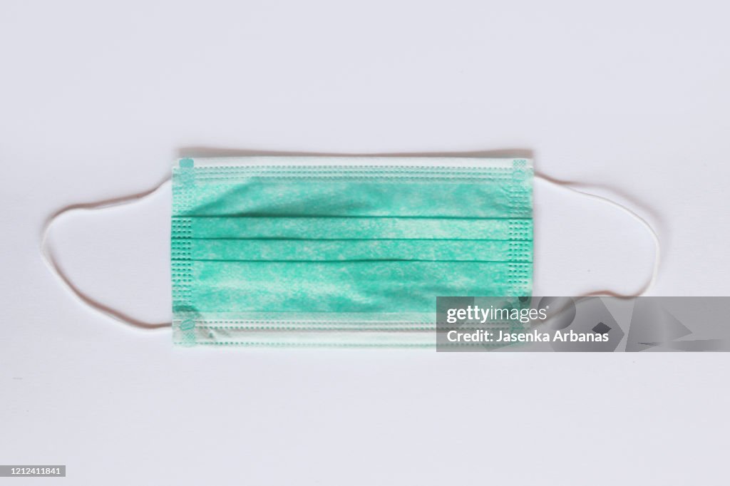 Medical face mask that protects against the virus