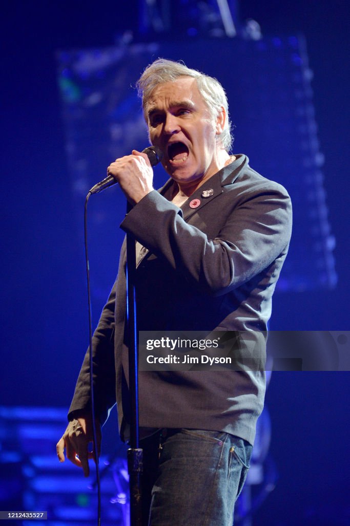 Morrissey Performs At Wembley Arena