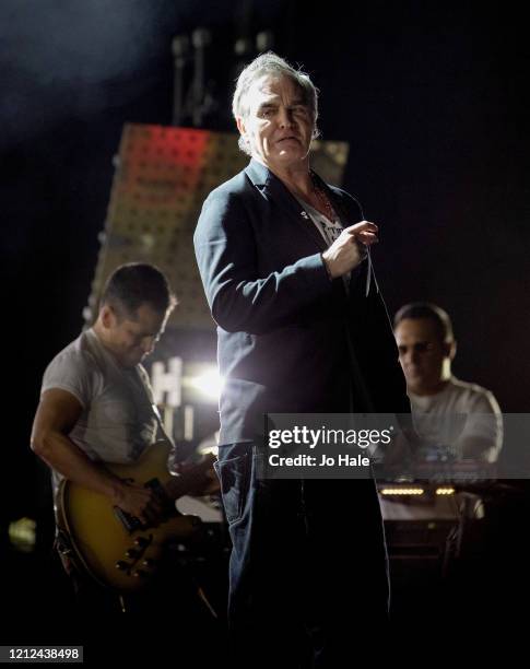 Morrissey performs at The SSE Arena, Wembley on March 14, 2020 in London, England.