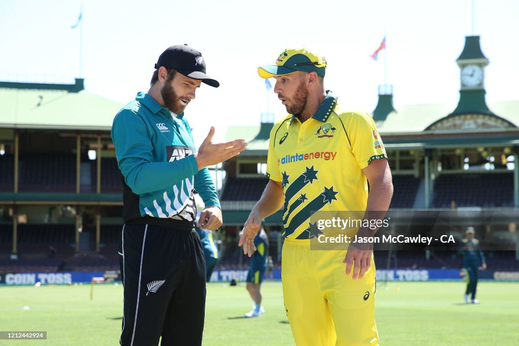 Australia v New Zealand - ODI Game 1