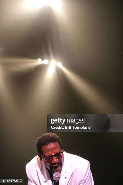 June 10: MANDATORY CREDIT Bill Tompkins/Getty Images Richard Street and The Temptations performing as part of the LEGENDS OF MOTOWN 2005 tour....