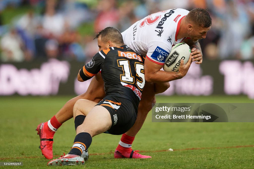 NRL Rd 1 - Dragons v Wests Tigers