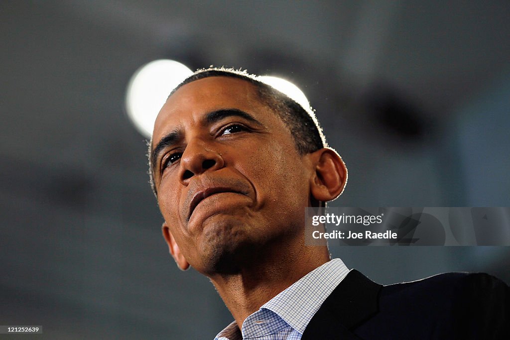 Obama Takes Three-Day Midwestern Bus Tour To Discuss Economy