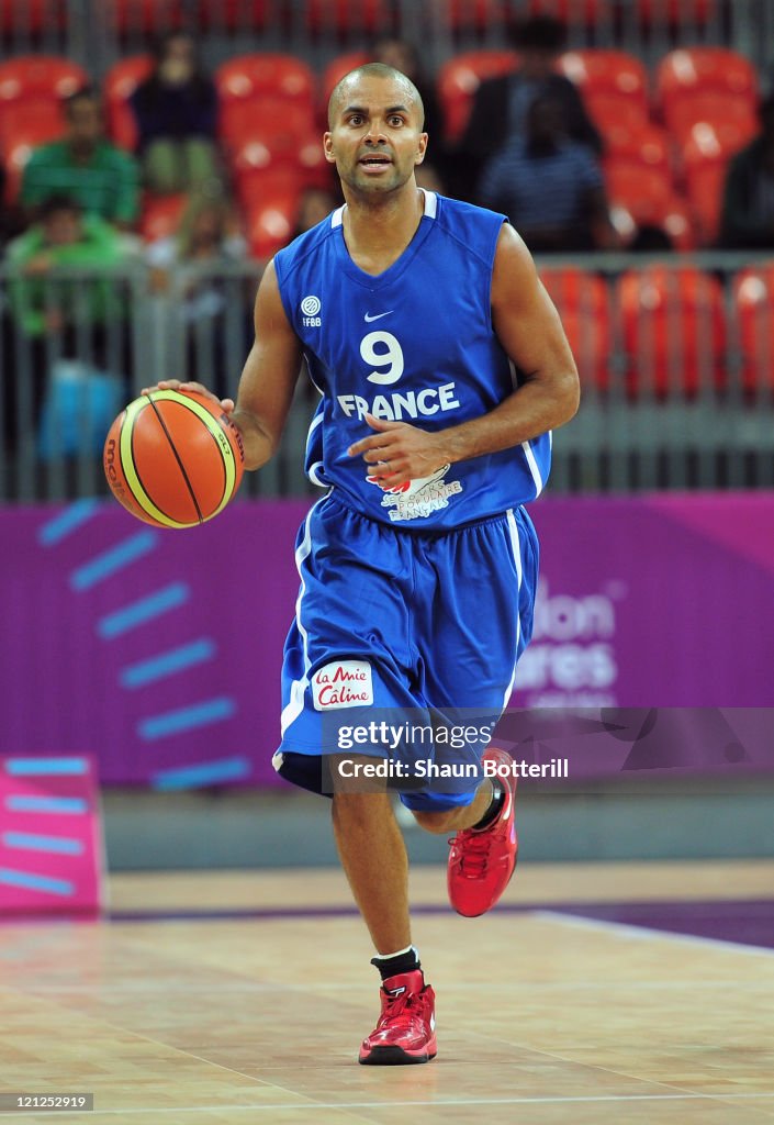 LOCOG Test Events for London 2012 - London International Basketball Invitational: Day One
