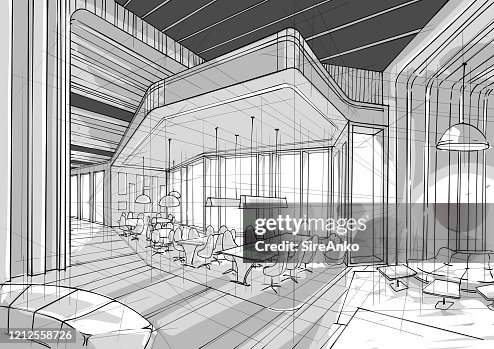 Illustration Of Interior Design High-Res Vector Graphic - Getty Images