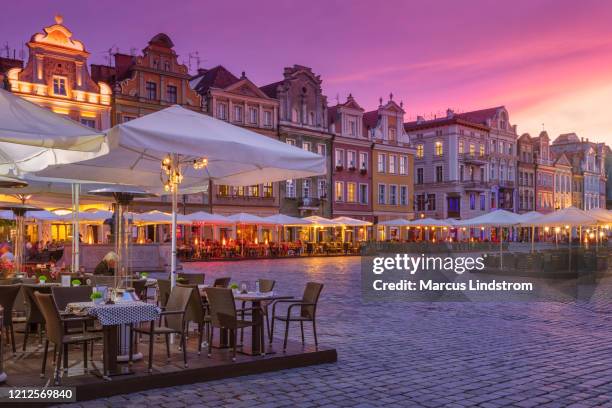 old town of poznan, poland - poznań stock pictures, royalty-free photos & images