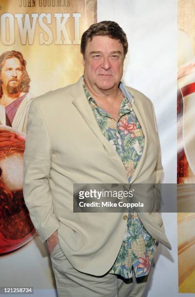 Actor John Goodman attends "The Big Lebowski" Blu-ray release at the Hammerstein Ballroom on August 16, 2011 in New York City.