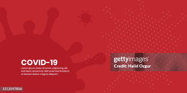 corona virus covid-19 abstract flat background - covid 19 stock illustrations