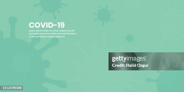 corona virus covid-19 abstract flat background - hospital acquired infection stock illustrations