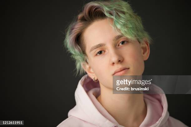 227 Boy With Green Hair Photos and Premium High Res Pictures - Getty Images