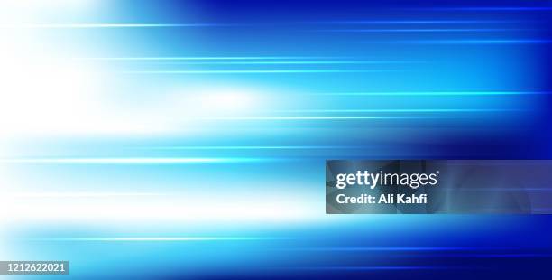 light speed motion technology background - lighting effect stock illustrations