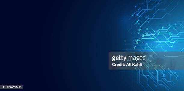 abstract geometric network technology background - futuristic stock illustrations
