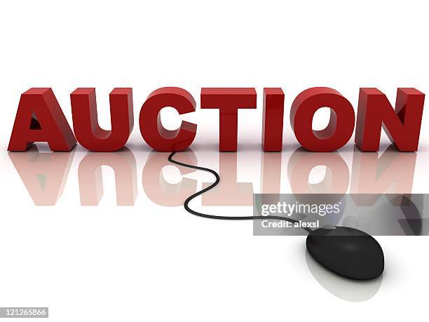 online-auktion - auctioneer stock-fotos und bilder