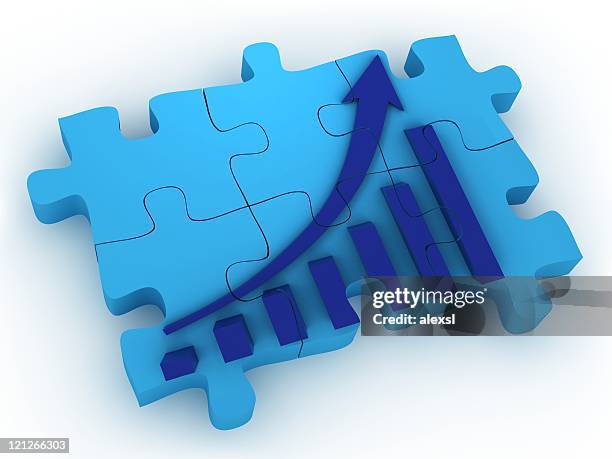 Puzzle Graph Jigsaw Graph Photos and Premium High Res Pictures - Getty Images