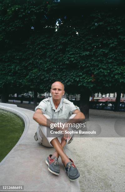 Portrait de l'écrivain français Gabriel Matzneff