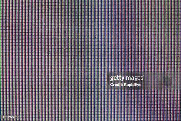 lcd macro di pixel (xlarge - schermo foto e immagini stock