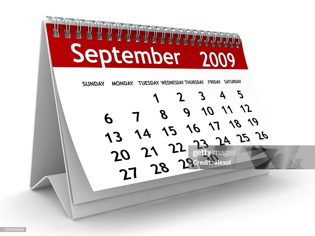 September 2009-Kalender series