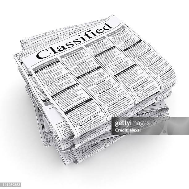 Classified Ad High-Res Stock Photo