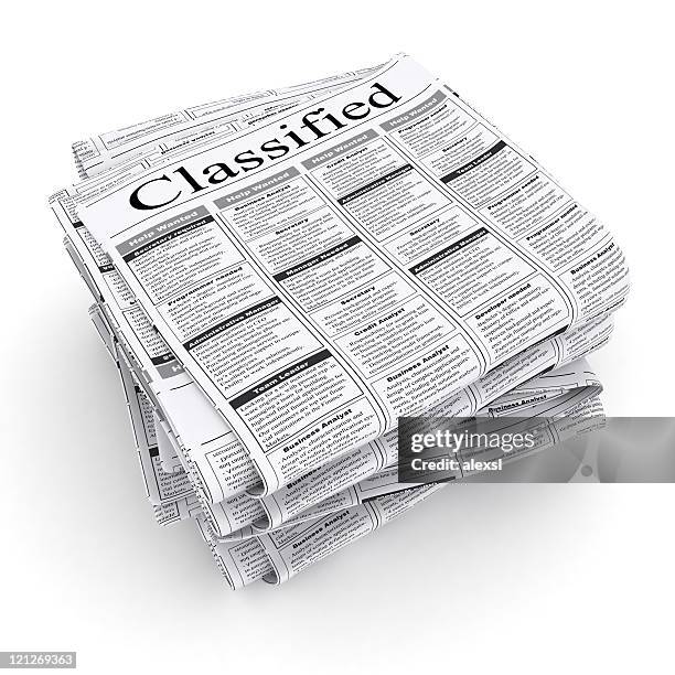 classified ad - classified ad stock pictures, royalty-free photos & images