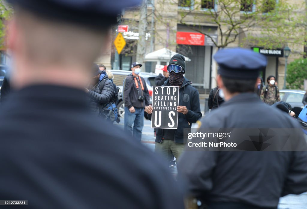 Anti-Police Brutality Protest In New York City