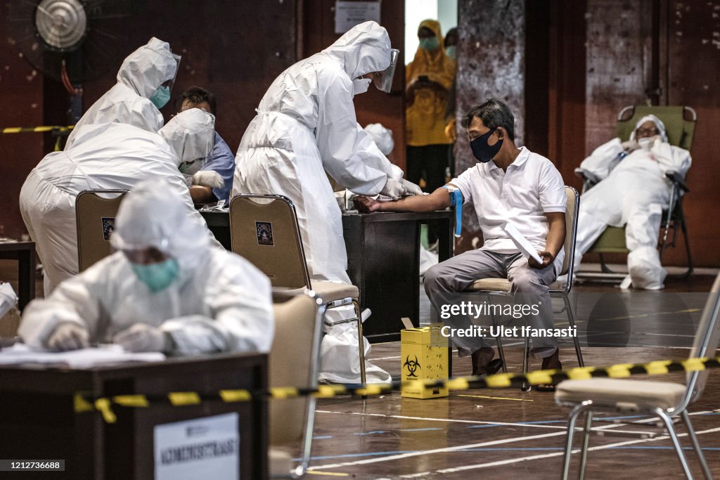 Indonesia Conduct Mass COVID-19 Tests Amid The Coronavirus Pandemic