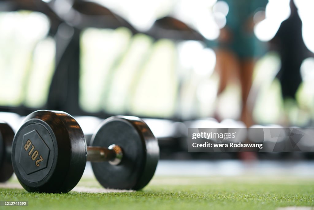 Versatile Dumbbell Exercise Equipment High-Res Stock Photo - Getty Images