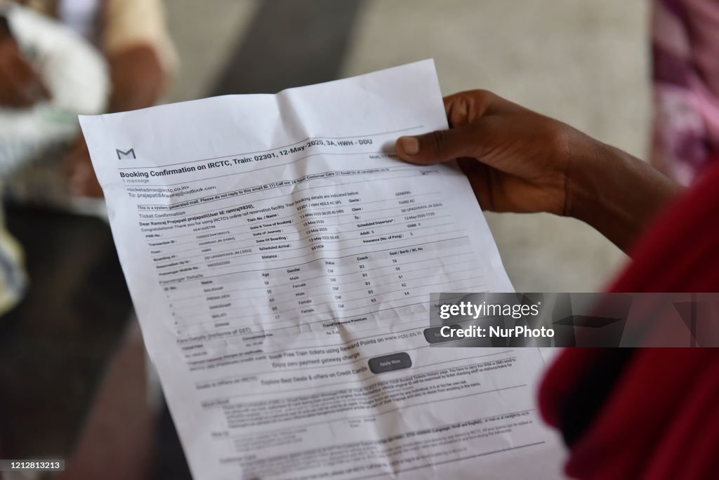 First Special Train Departs After Lockdown In Kolkata