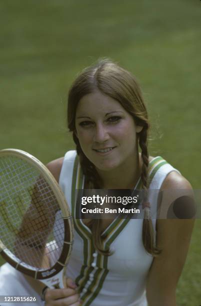 Chris Evert, tennis champion 1973.