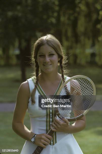 Chris Evert, tennis champion 1973.