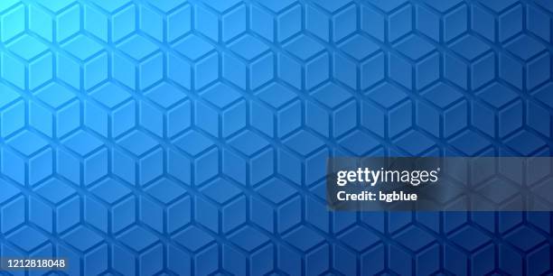 abstract blue background - geometric texture - rhombus grid stock illustrations