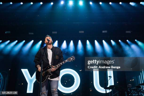 James Arthur performs at First Direct Arena on March 16, 2020 in Leeds, England.