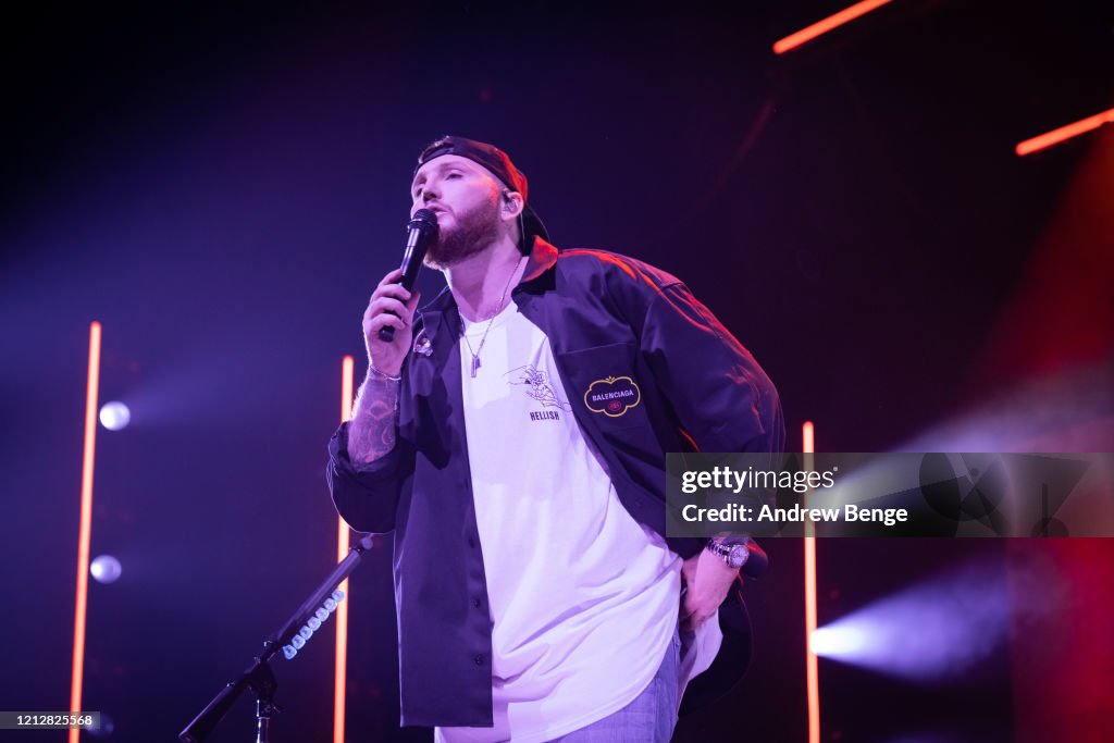 James Arthur Performs At First Direct Arena, Leeds