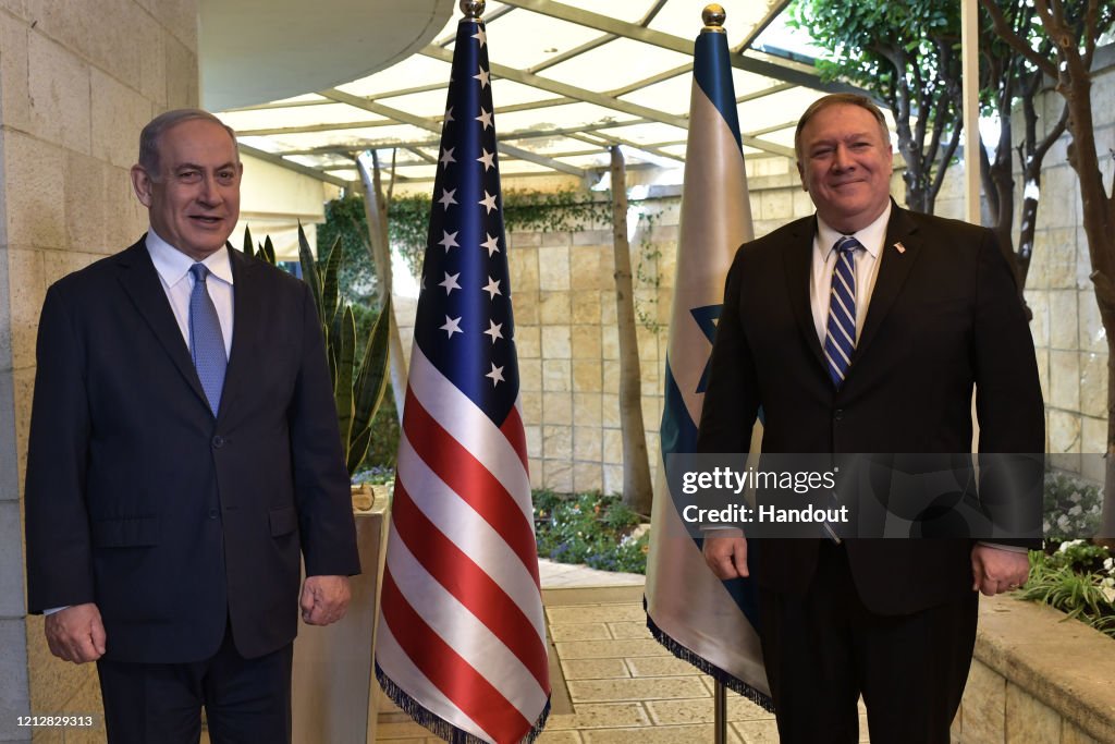 US Secretary of State Mike Pompeo Visits Jerusalem