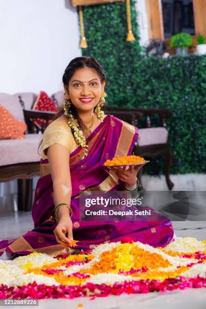 south indian woman with classic look stock photo - south india stock pictures, royalty-free photos & images