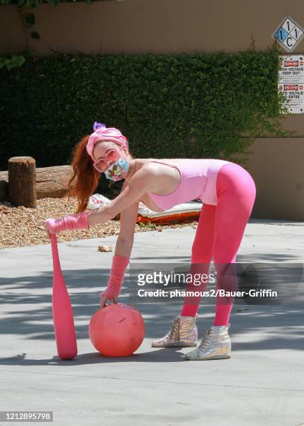 Phoebe Price is seen on May 13, 2020 in Los Angeles, California.