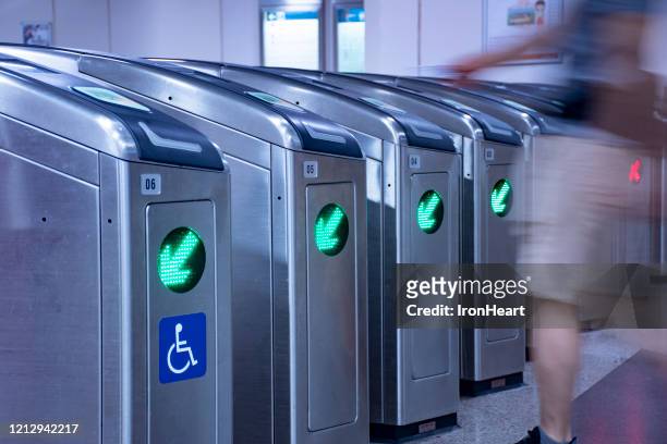 transportation background. - entering turnstile stock pictures, royalty-free photos & images