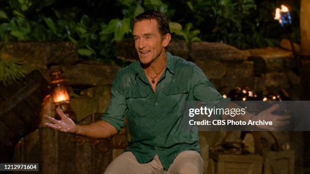 "It All Boils Down to This" - Jeff Probst at Tribal Council on the three-hour season finale episode of SURVIVOR: WINNERS AT WAR, airing Wednesday,...